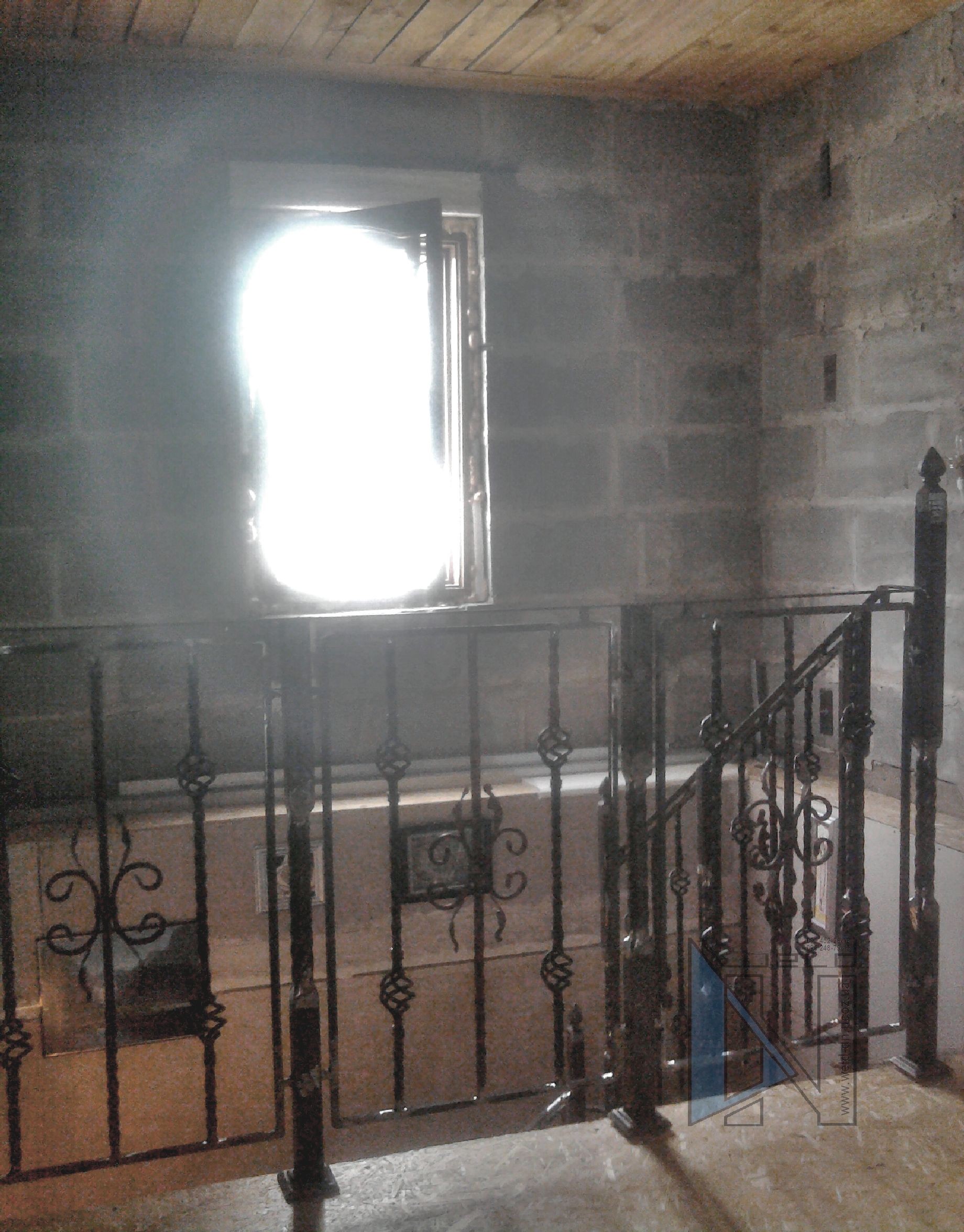 Ковка, кованые лестницы и ограждения из металла Донецк лестница